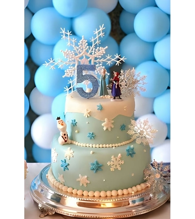 Disney Frozen Themed Cake 3