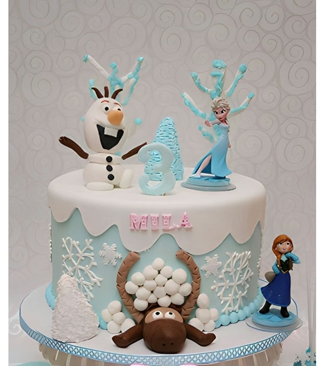 Disney Frozen Themed Cake 2