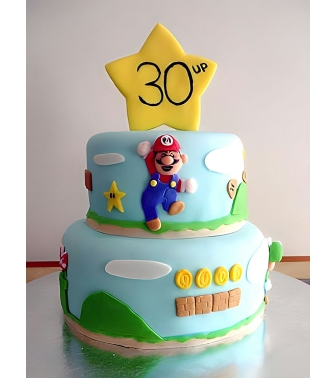 Super Mario Power Star Cake, Games