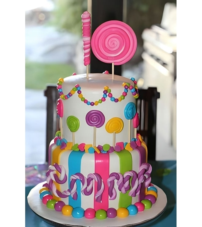 Sweet Shop Cake 1, Candy Cakes