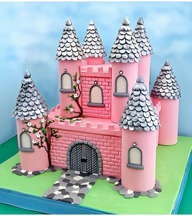 Pink Wonderland Castle 1, Castle Cakes