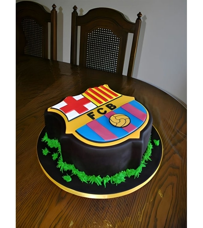 More Than A Club Barca Insignia Cake, Sports