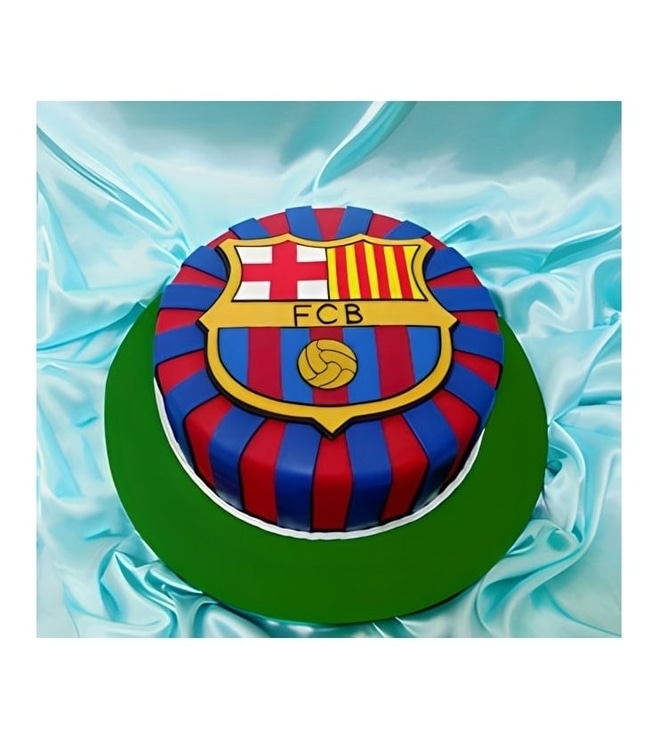 All Stripes Barca Insignia Cake, Sports