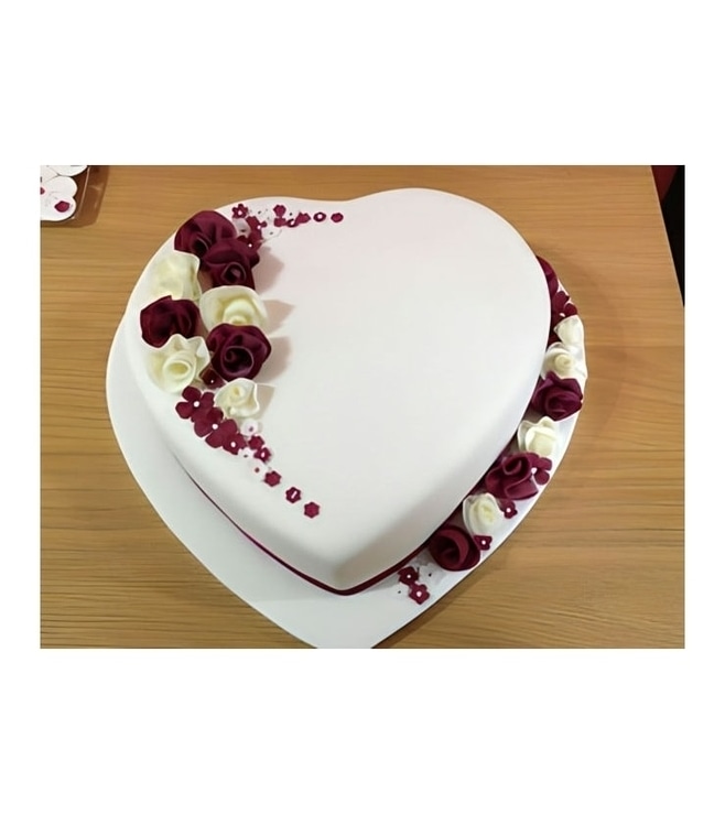 Blooming Heart Cake, Love Cakes