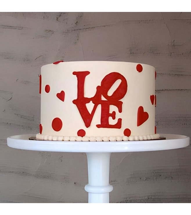 Classic LOVE Cake, Love and Romance
