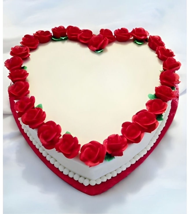 I Heart Roses Cake 1, Love Cakes