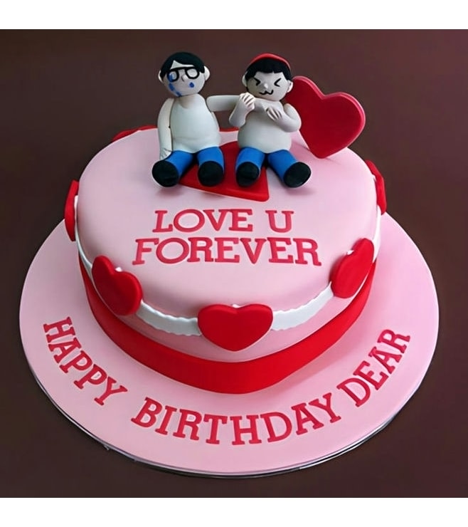 Love U Forever Cake