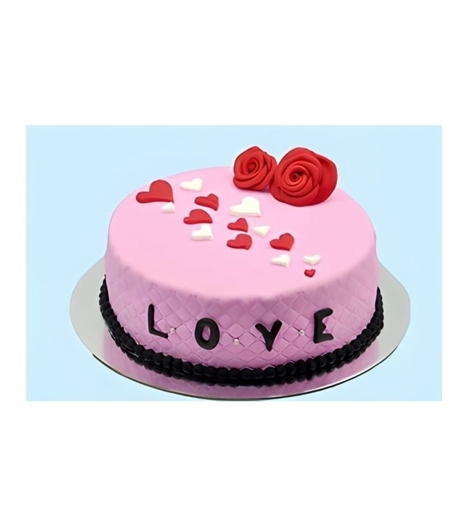 Love and Roses Cake