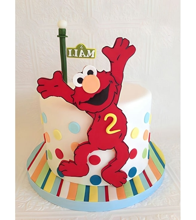 Elmo Birthday Cake 2