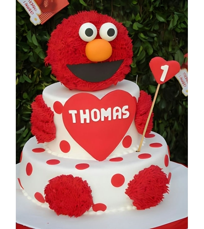 Big Love Elmo Cake, Elmo Cakes