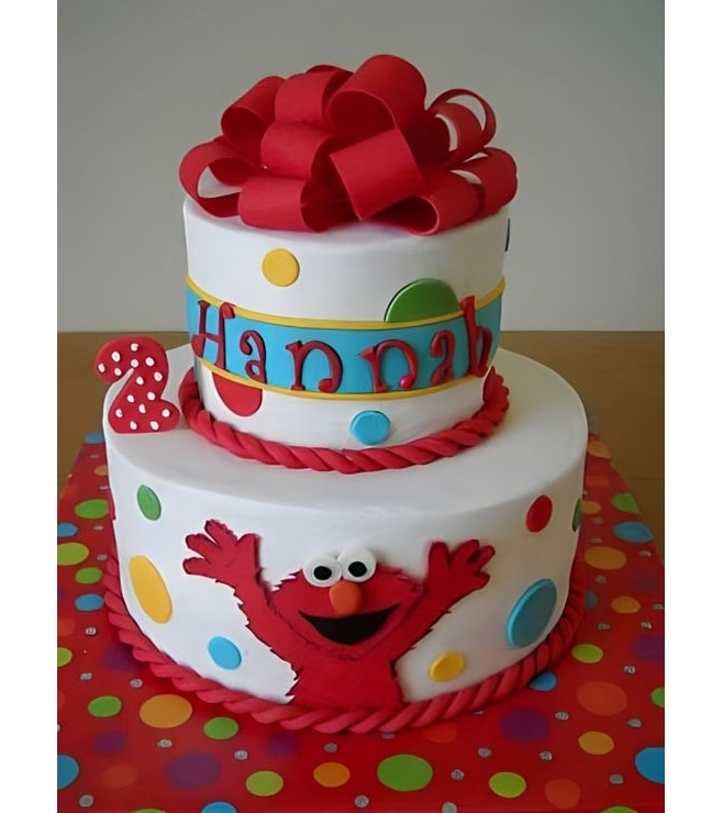 Elmo's Surprise Cake 2