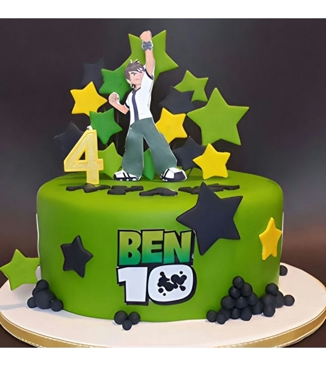 Ben 10 Stars Cake