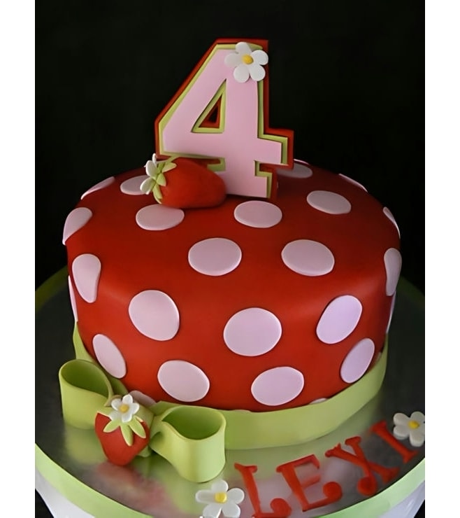 Polka Dot Strawberry Shortcake