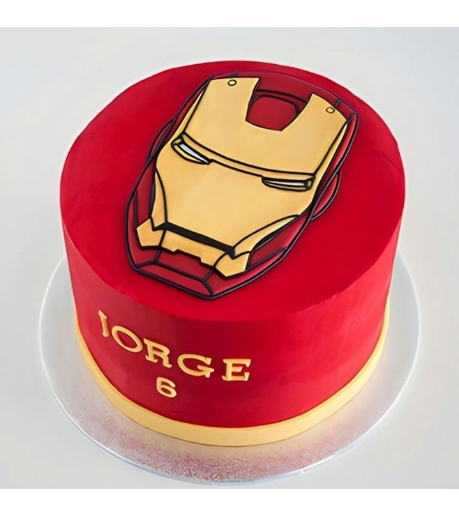 Tony's Visor Cake, Iron Man Cakes