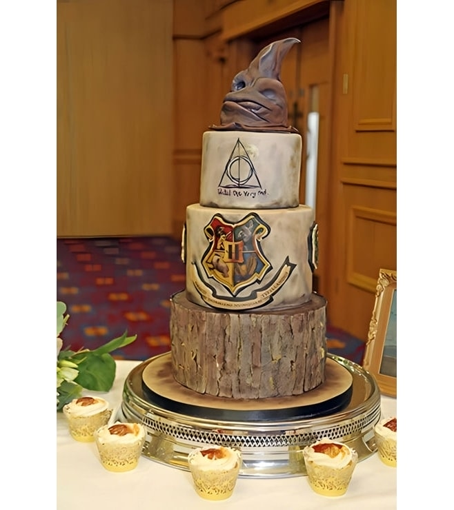 Harry Potter Sorting Hat Cake