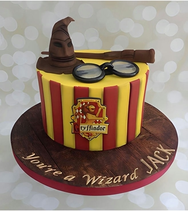 Gryffindor Themed Cake 2, Harry Potter Cakes