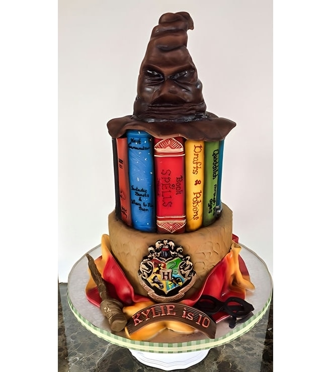 Hogwarts School of Witch & Wizardy Cake 1, Harry Potter Cakes