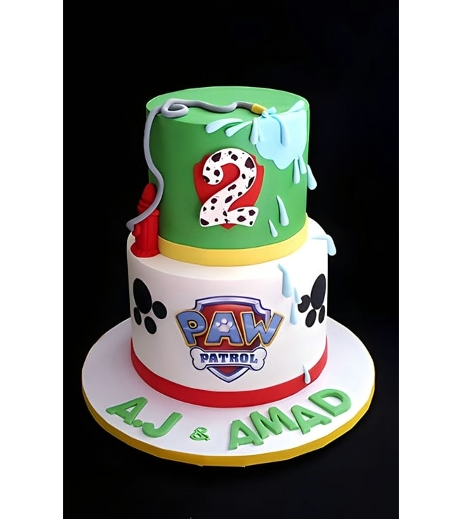 Paw Patrol's Marshall Themed Cake, Pawpatrol Cakes