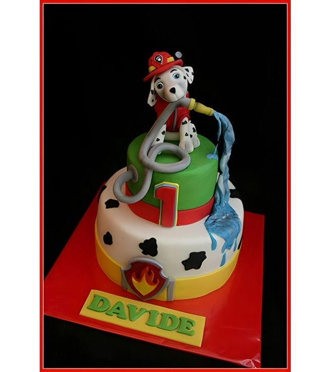 Marshall On Duty Paw Patrol Cake, Pawpatrol Cakes