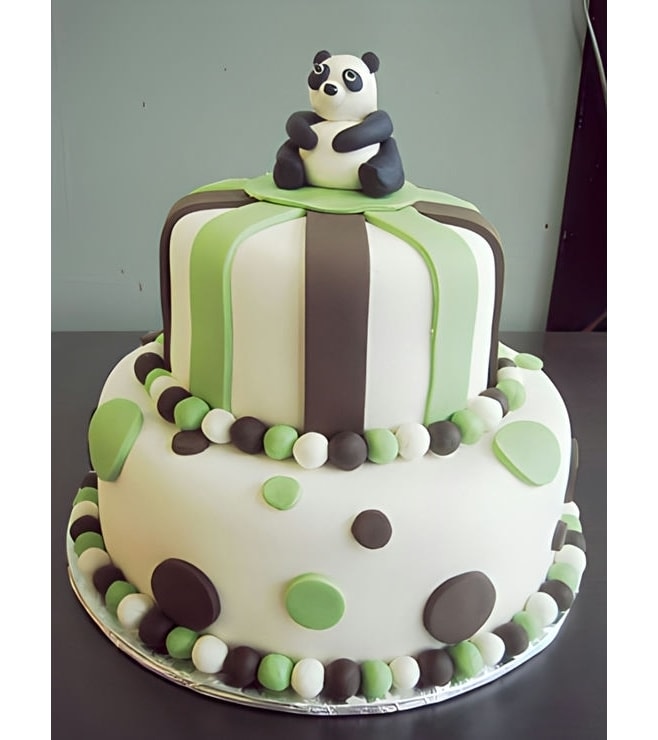 Tiered Panda Cake