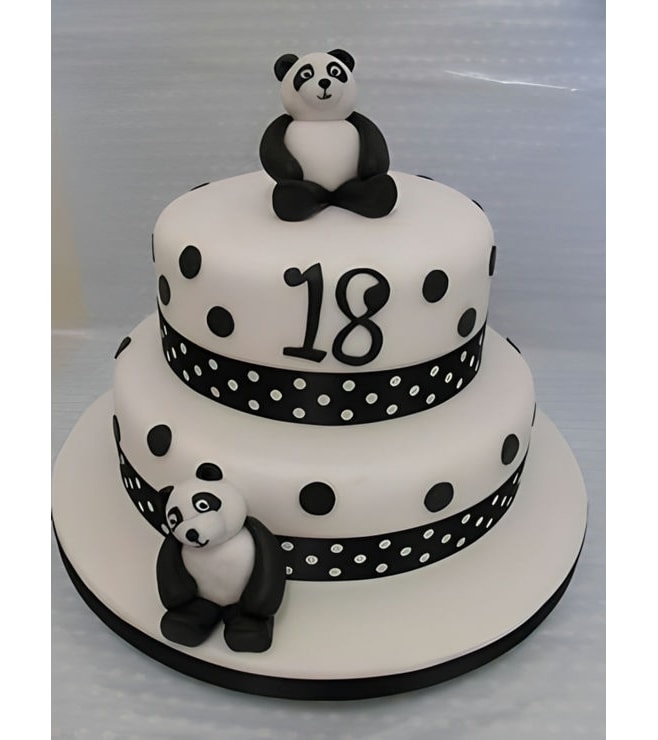 Giant Panda Birthday Cake
