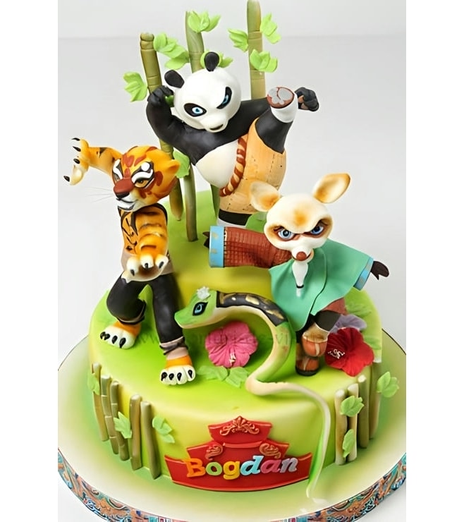 Kung Fu Panda Cake, Panda Cakes