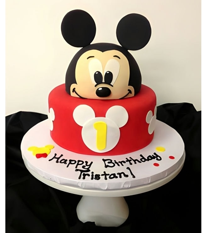 Mickey Mouse 3D Cake, Micky Mouse Cakes