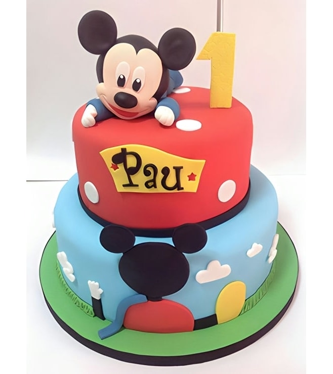 Baby Mickey Cake, Micky Mouse Cakes