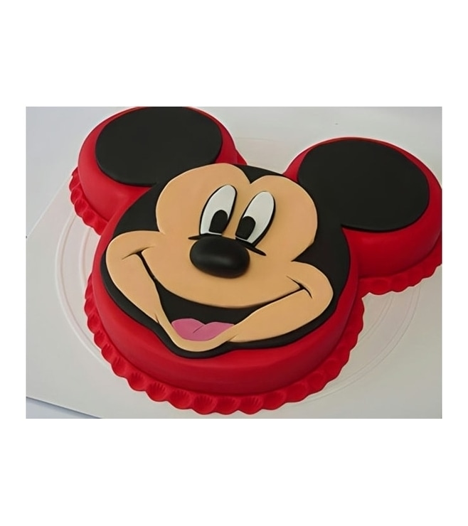 Mickey Mouse Shaped Cake, Micky Mouse Cakes