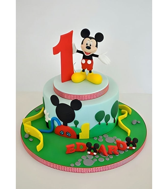 Mickey Mouse Clubhouse Cake 1