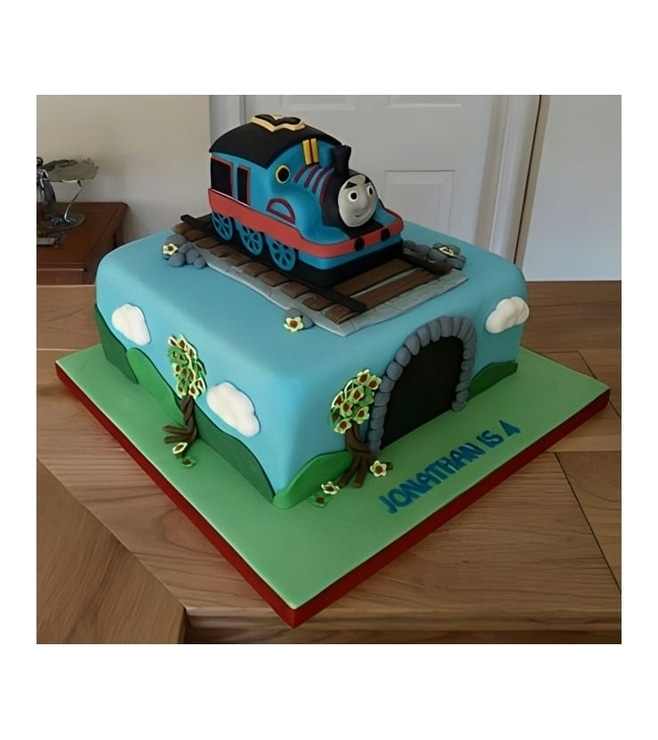 All Aboard! Thomas Cake