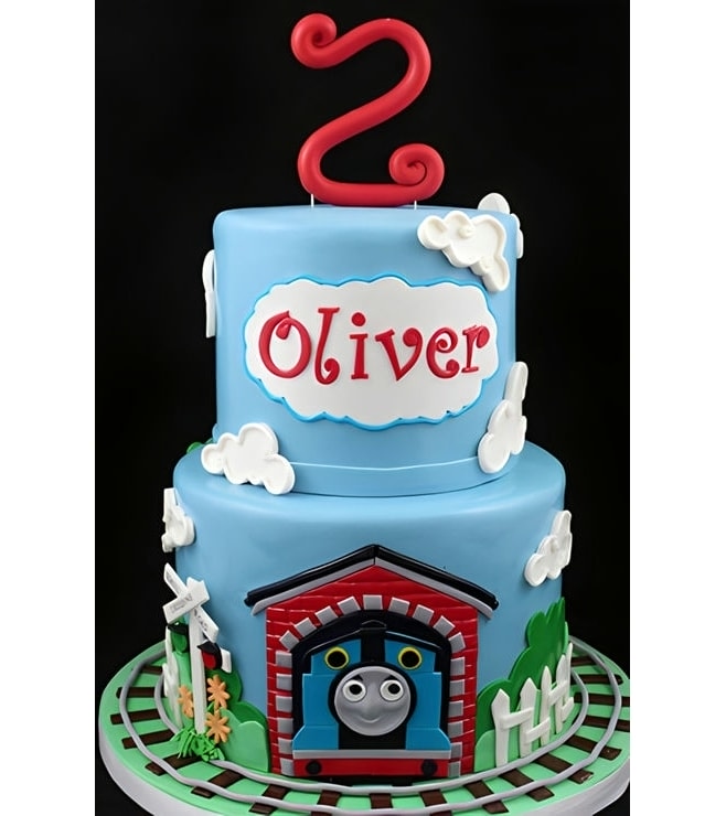 Reliable Thomas Tiered Cake, Thomas Tank Cakes