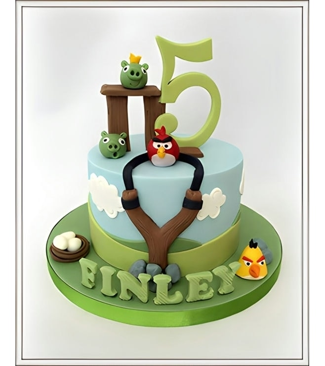 Angry Birds Final Level Cake