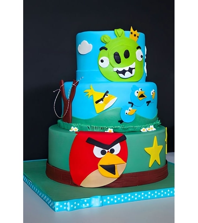 Angry Birds Showdown Cake, Games