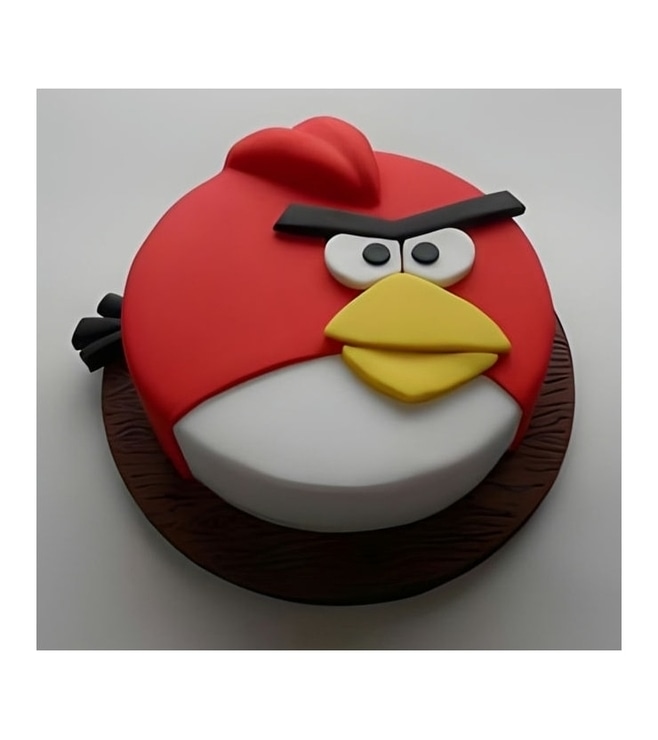 Big Red Angry Birds Cake