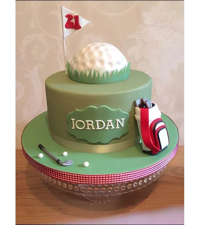 Golf Ball Dome Tiered Cake, Games