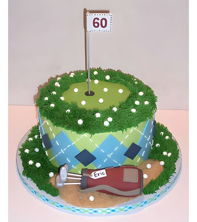 Practice Swings Birthday Cake