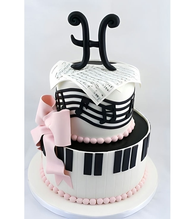 Piano Maestro's Cake