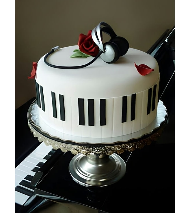 Composer's Special Piano Cake