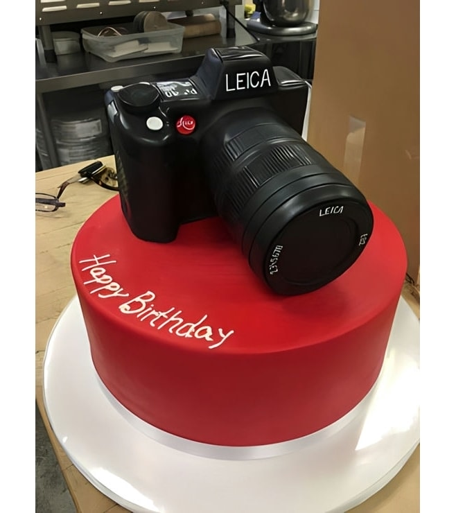 Leica Camera Cake