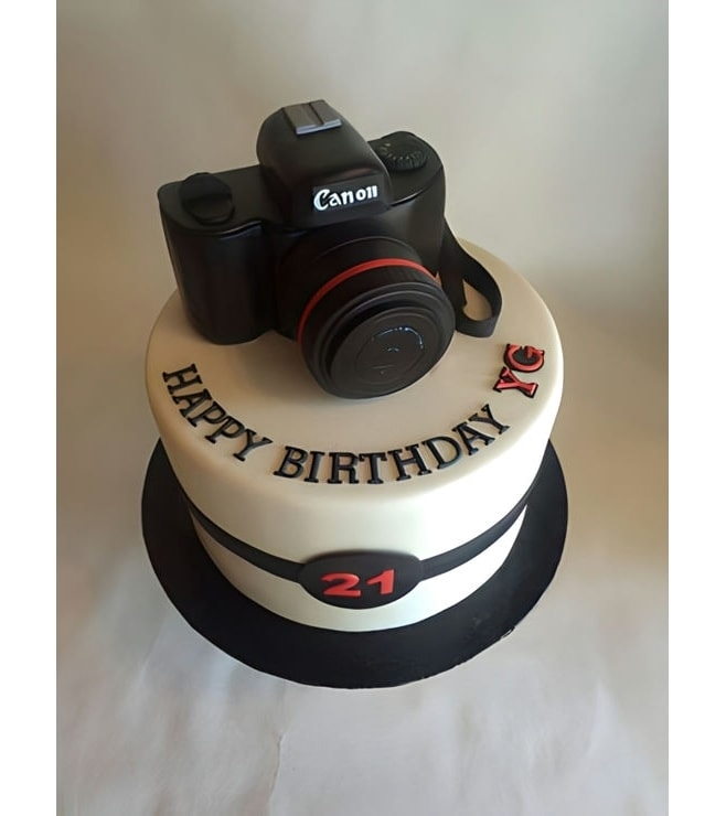 Canon Camera Cake, Camera Cakes