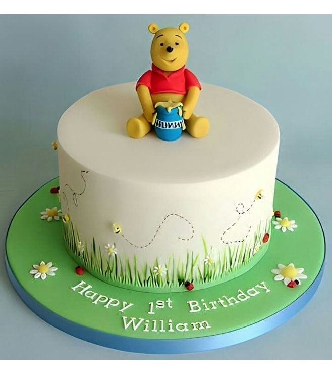 Pooh's Hunny Pot Cake, Winnie The Pooh Cakes