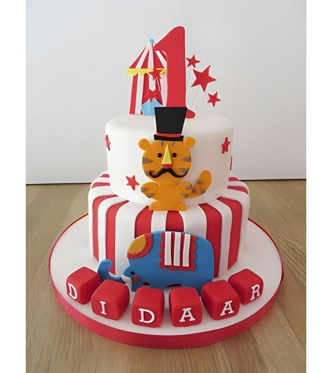 Circus Ringmaster Cake, Circus Cakes