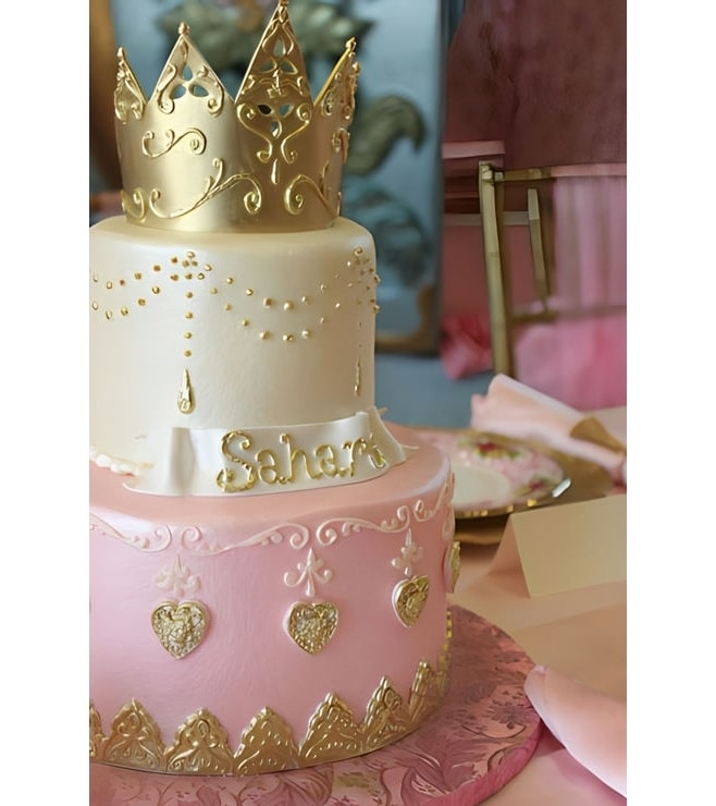 The Queen's Crown Tiered Cake