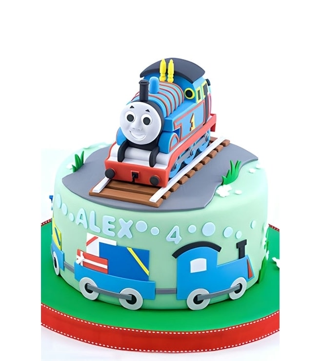 Thomas Topper Birthday Cake, Train Cakes