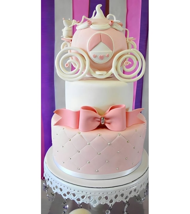 Cinderella's Velveteen Coach Cake