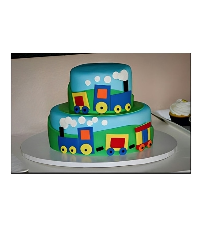 Full Steam Ahead Train Cake, Train Cakes