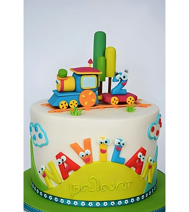 Cartoonland Train Cake 2, Train Cakes