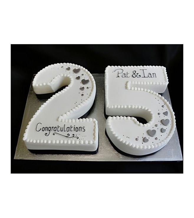 Anniversary Number Cake, Occasion Cakes