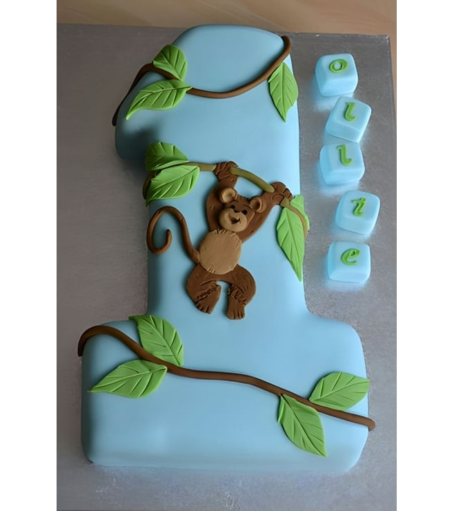 Monkey Number Cake, Number Cakes